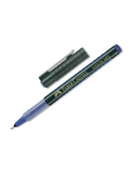 Faber-Castell Vision İğne Uçlu Roller Kalem Siyah 1475