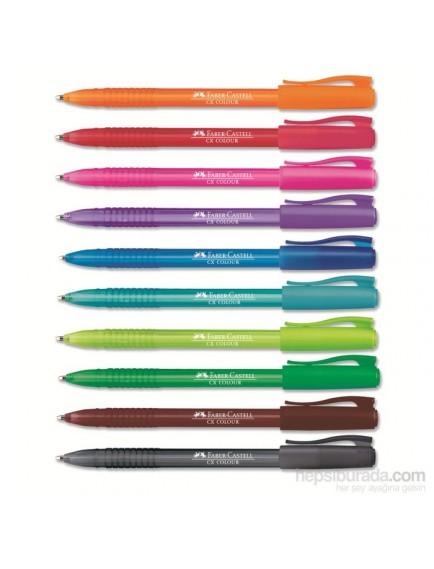 Fabercastell Renkli Tükenmez Kalem Yeşil