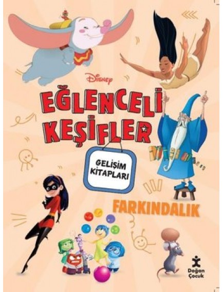 Farkındalık / Disney Eğlenceli Keşifler - Kolektif - Dogan Kitap Yayınları