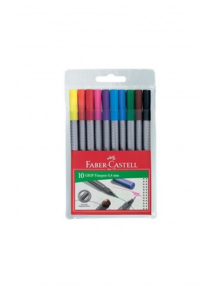 Faber-Castell Finepen 0.4 Mm 10'Lu Poşet