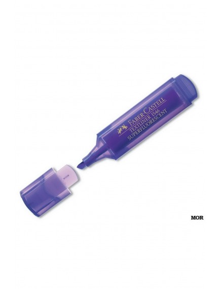 Faber-Castell Fosforlu Kalem Mor