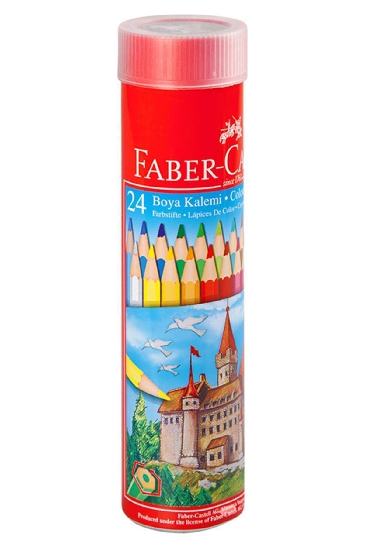 Faber-Castell 24 Renk Metal Tüp Kuru Boya 5173116524