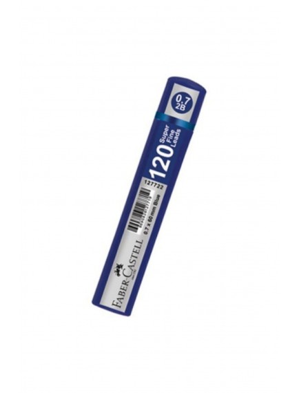 Faber-Castell Min Grip 0.7 120'Li Açık Mavi Tüp