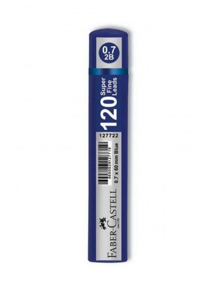 Faber-Castell Min Grip 0.7 120'Li Mavi Tüp