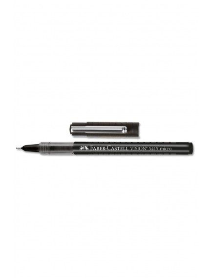 Faber-Castell Siyah Roller Kalem İğne Uç Vısıon 5415