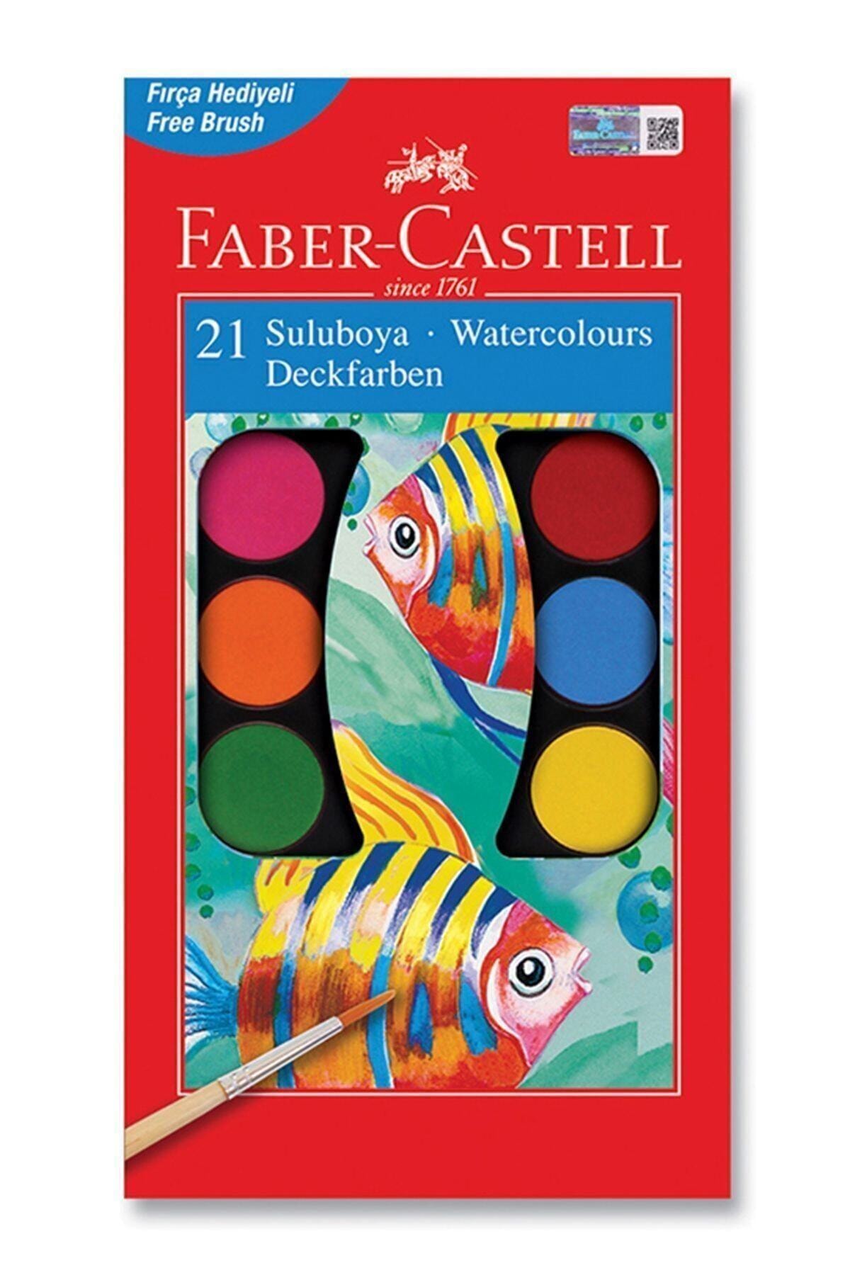 Faber-Castell 21 Renk Sulu Boya