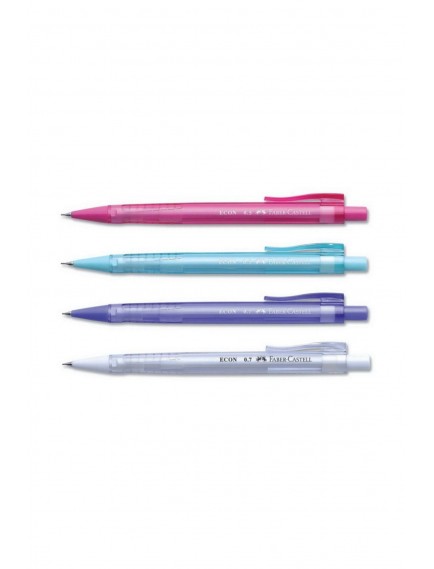 Faber-Castell Versatil Kalem Econ 0.7Mm Şeffaf Renkler