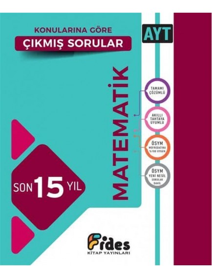 Fides Yayınları Ayt Matematik Son 15 Yıl Konularına Göre Çıkmış Sorular