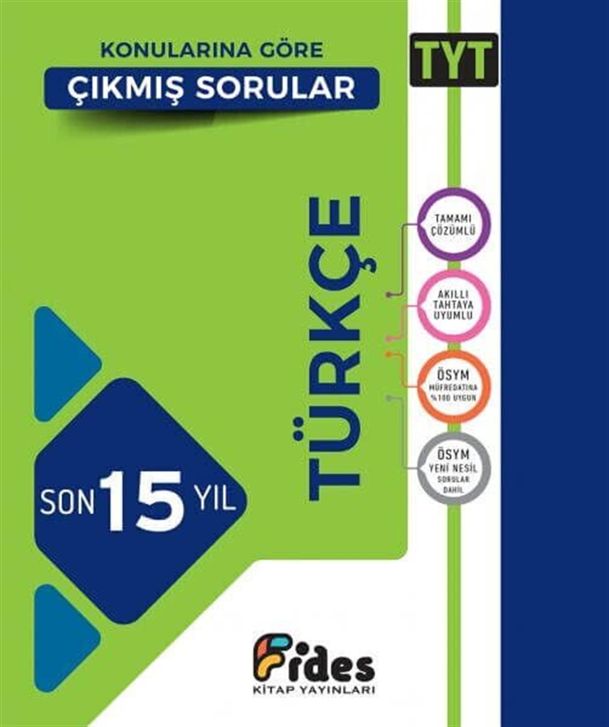 Fides Yayınları Tyt Türkçe Son 15 Yıl Konularına Göre Çıkmış Sorular
