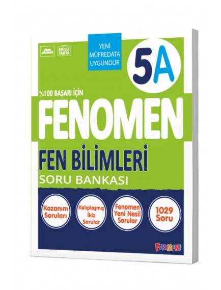 Gama Yayınları 5. Sınıf Fen Bilimleri (A) Fenomen Soru Bankası 