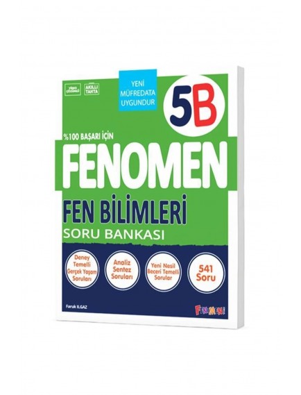 Gama Yayınları 5. Sınıf Fen Bilimleri (B) Fenomen Soru Bankası 