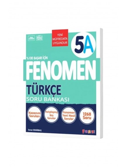Gama Yayınları 5. Sınıf Türkçe (A) Fenomen Soru Bankası 