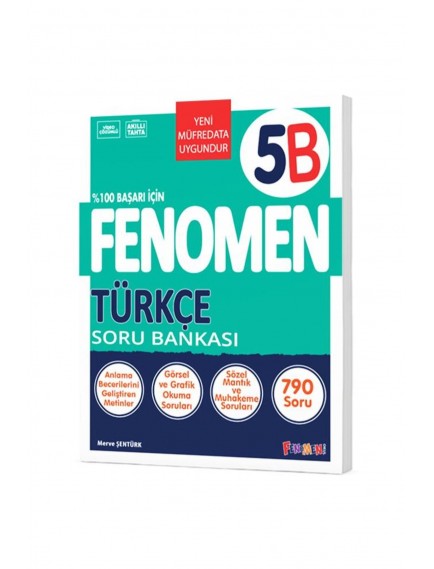 Gama Yayınları 5. Sınıf Türkçe (B) Fenomen Soru Bankası 