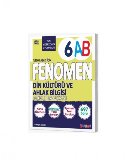 Gama Yayınları 6. Sınıf Din Kültürü (A-B) Fenomen Konu Özetli  Soru Bankası 