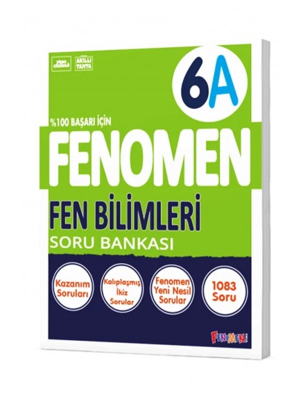 Gama Yayınları 6. Sınıf Fen Bilimleri (A) Fenomen Soru Bankası 