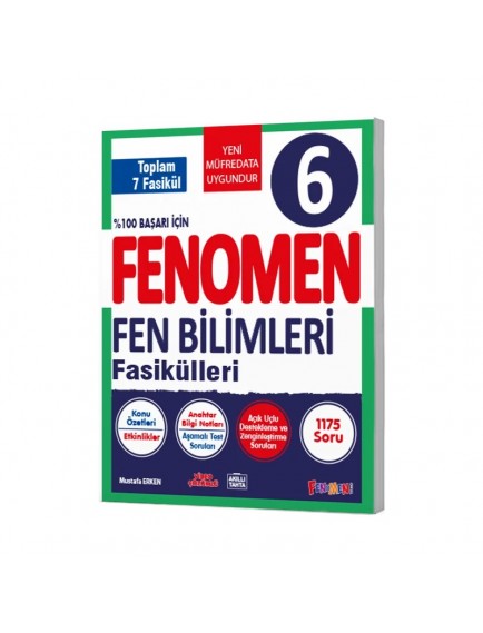 Gama Yayınları 6. Sınıf Fen Bilimleri Fasikülleri (Toplam 7 Fasikül)