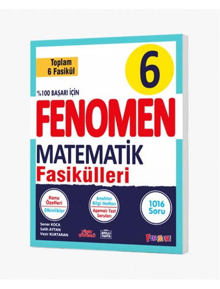 Gama Yayınları 6. Sınıf Matematik Fasikül Seti (1-2-3-4-5-6.Sayılar)