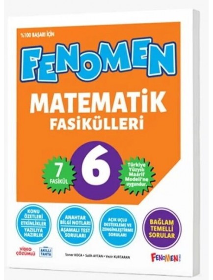 Gama Yayınları 6. Sınıf Matematik Fasikül Seti (1-2-3-4-5-6.Sayılar)