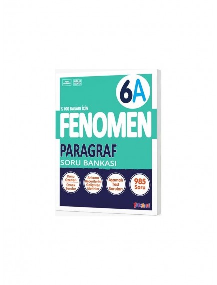 Gama Yayınları 6. Sınıf Paragraf (A) Fenomen Soru Bankası 
