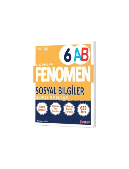 Gama Yayınları 6. Sınıf Sosyal Bilgiler (Ab) Fenomen Soru Bankası 