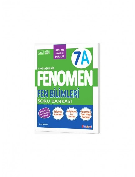 Gama Yayınları 7. Sınıf Fen Bilimleri (A) Fenomen Soru Bankası 