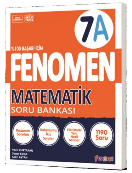 Gama Yayınları 7. Sınıf Matematik (A) Fenomen Soru Bankası 