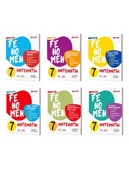 Gama Yayınları 7. Sınıf Matematik Fasikül Seti (1-2-3-4-5-6.Sayılar) 