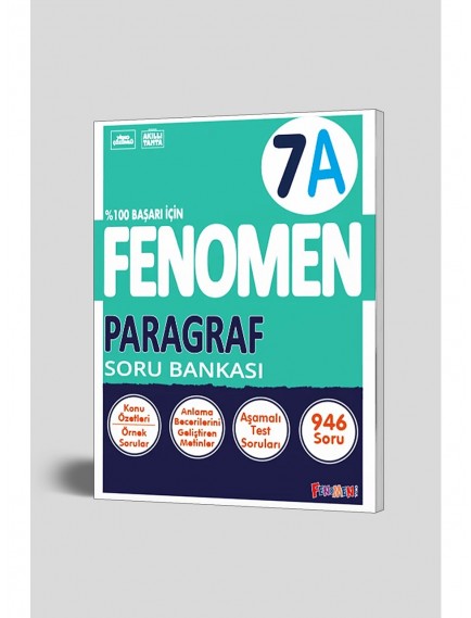 Gama Yayınları 7. Sınıf Paragraf (A) Fenomen Soru Bankası 