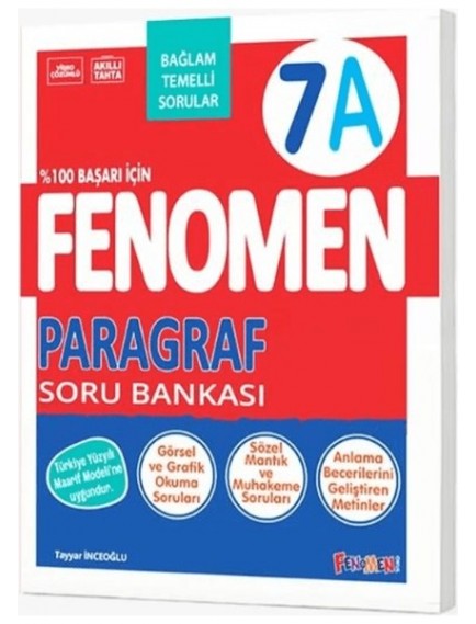 Gama Yayınları 7. Sınıf Paragraf (A) Fenomen Soru Bankası