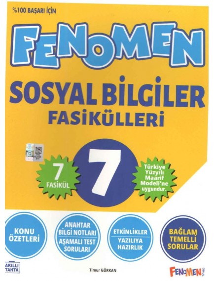Gama Yayınları 7.Sınıf Sosyal Bilgiler Fasikülleri (7 Fasikül)(27)