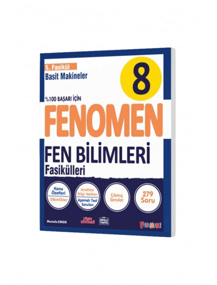 Gama Yayınları 8. Sınıf Fen Bilimleri Fenomen 5.Fasikül (Basit Makineler)