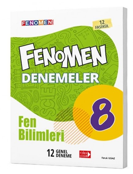 Gama Yayınları 8. Sınıf Fenomen Fen Bilimleri 12 Li Deneme 