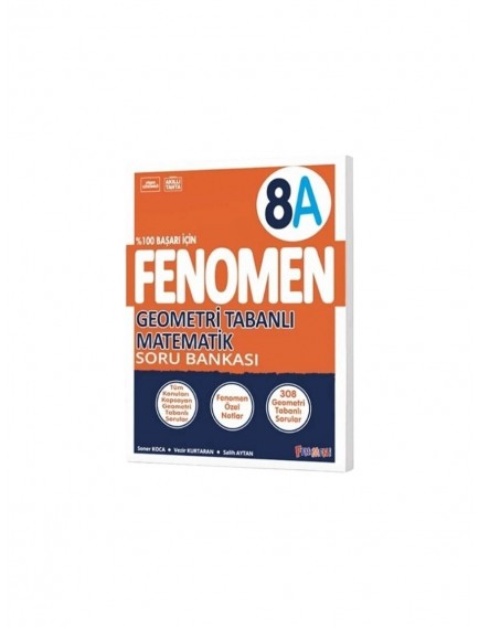 Gama Yayınları 8. Sınıf Geometri Tabanlı Matematik (A) Fenomen Soru Bankası 