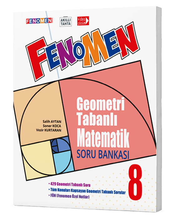 Gama Yayınları 8.Sınıf Geometri Tabanlı Matematik Fenomen Soru Bankası