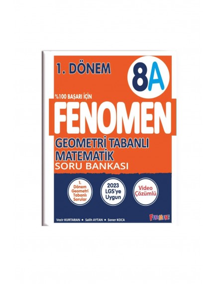 Gama Yayınları 8. Sınıf Geometri Tabanlı Matematik Soru Bankası (A) 1.Dönem