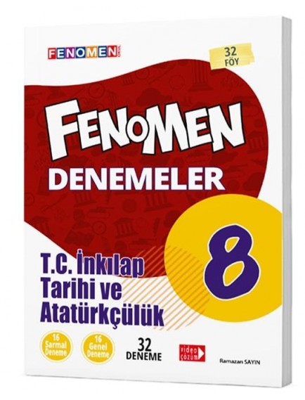 Gama Yayınları 8. Sınıf İnkılap Tarihi Fenomen 32Li Deneme