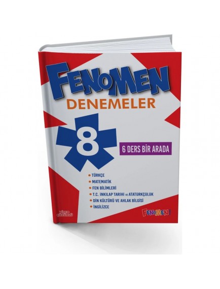 Gama Yayınları 8. Sınıf Tüm Dersler Fenomen Branş Denemeleri (6 Kitap) 