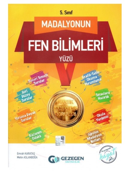 Gezegen Yayınları 5. Sınıf Madalyonun Fen Bilimleri Yüzü