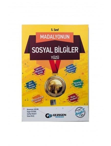 Gezegen Yayınları 5. Sınıf Madalyonun Sosyal Bilgiler Yüzü