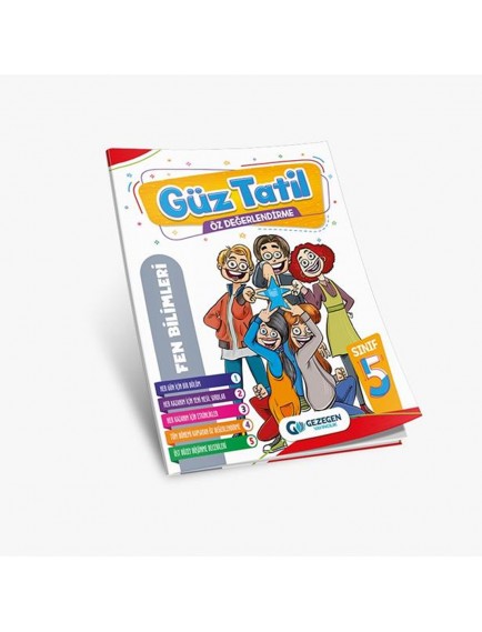 Gezegen Yayınları 5. Sınıf Fen Bilimleri Güz Tatil Kitabı