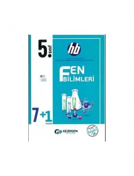 Gezegen Yayınları 5. Sınıf Fen Bilimleri Hb 7+1 Fasikül