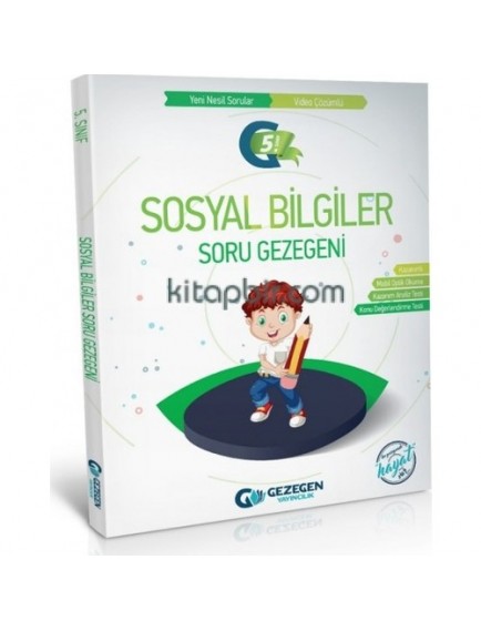 Gezegen Yayınları 5. Sınıf Sosyal Bilgiler Soru Gezegeni