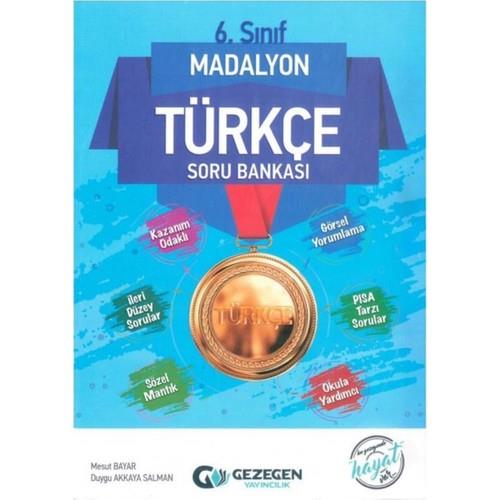 Gezegen Yayınları 6. Sınıf Madalyon Türkçe Soru Bankası