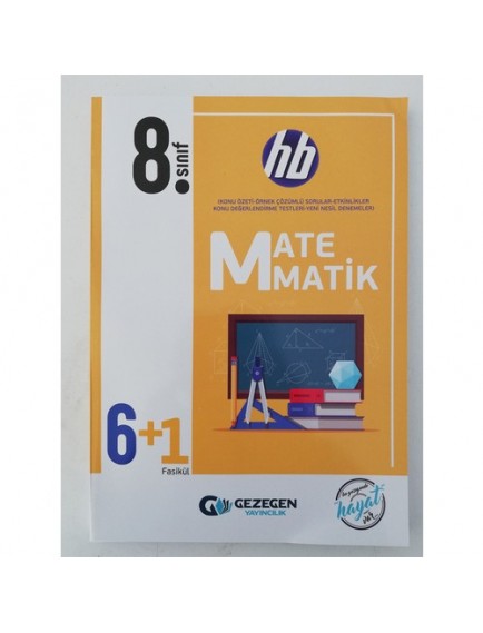 Gezegen Yayınları 8. Sınıf Hb Matematik 6+1 Fasikül