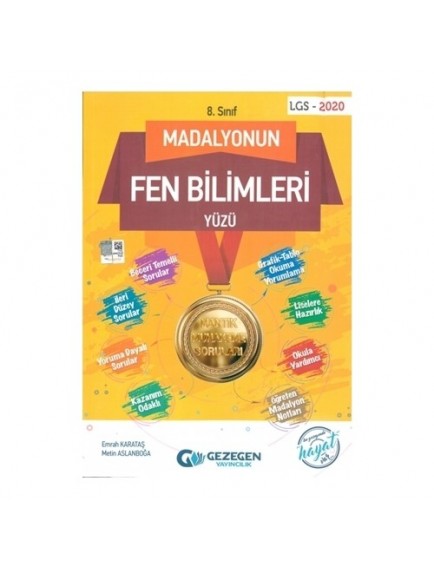 Gezegen Yayınları 8. Sınıf Madalyonun Fen Bilimleri Yüzü