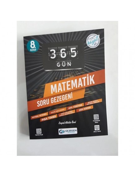 Gezegen Yayınları 8. Sınıf Matematik 365 Gün Soru Gezegeni