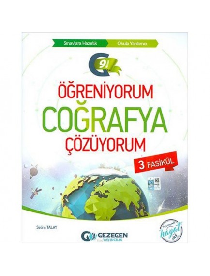 Gezegen Yayınları 9. Sınıf Coğrafya Ögreniyorum Çözüyorum