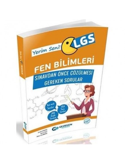 Gezegen Yayınları Lgs Yerim Seni Fen Bilimleri Sınavdan Önce Çözülmesi Gereken Sorular