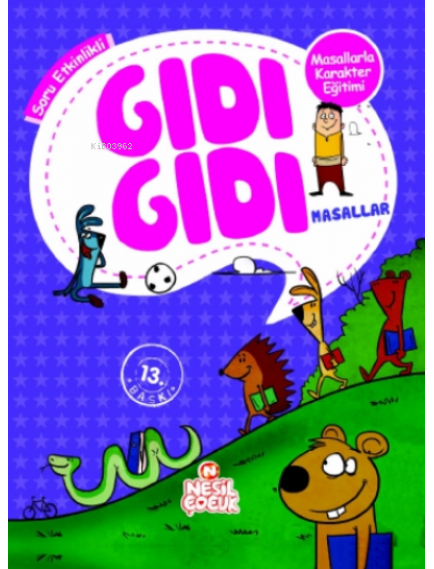 Gıdı Gıdı Masallar - Yavuz Bahadıroğlu - Nesil Çocuk Yayınları