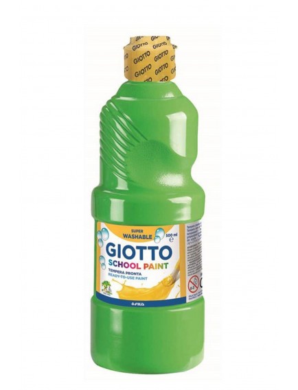 Giotto School Paint 500Ml Yeşil Guaj Boya 535311